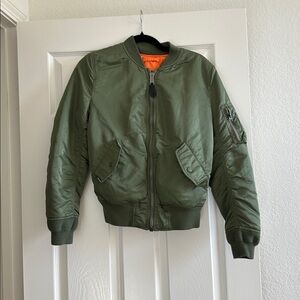 Alpha Industries Bomber Jacket.